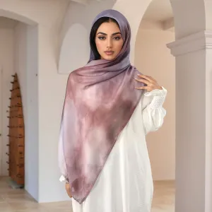 Women Fashion Casual Ethnic Style Rayon Printed Long Scarf
