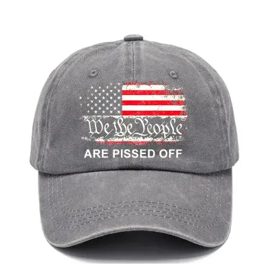 Fashion Casual US Flag Printed Baseball Cap