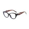 Black Bag Flower Frame Anti-Blue Light
