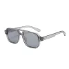 Translucent Gray Frame, Gray Lenses
