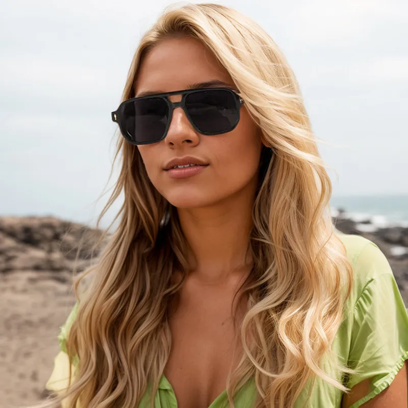 Women Fashion Casual Simple Polygon Sunglasses