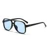 Black Frame Blue Lenses