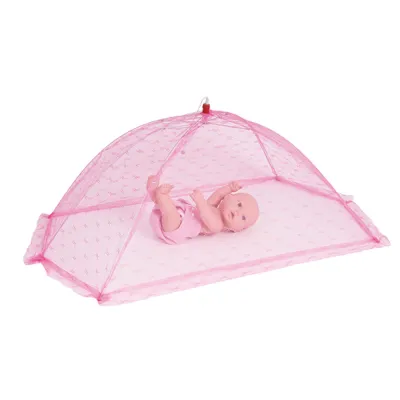 Kids Baby Solid Color Portable Mosquito Cover