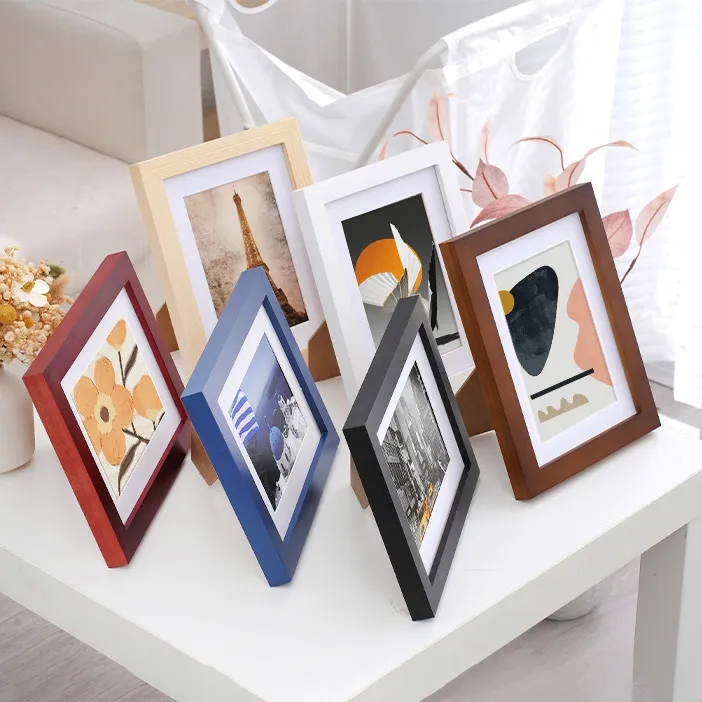 Fashion Simple 45.7*60.9cm Solid Wood Photo Frame Picture Frame Wall Hanging