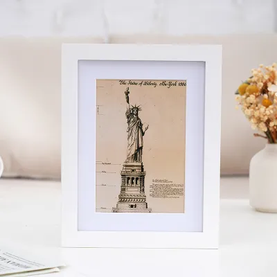 Fashion Simple 40.6*50.8cm Solid Wood Photo Frame Picture Frame Wall Hanging