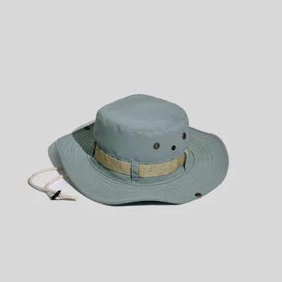 Men Fashion Casual Camouflage Outdoor Bucket Hat Acrylic Dome