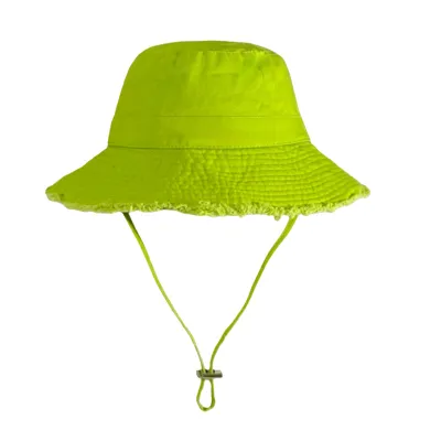 Women's Washed Cotton Solid Color Bucket Hat