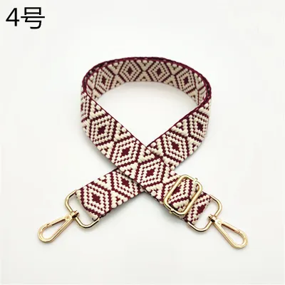 Fashion Pattern Woven Strap Bag Accessories