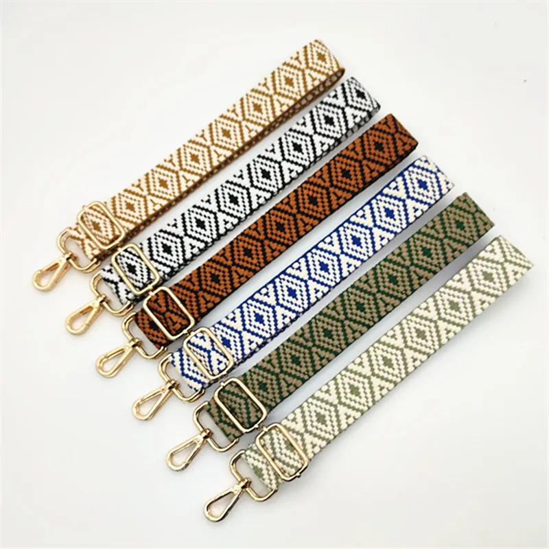 Fashion Pattern Woven Strap Bag Accessories