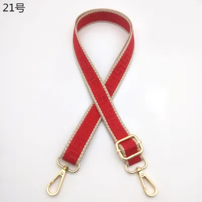 Fashion Casual Solid Color Narrow Adjustment Replacement Strap Bag Accessories