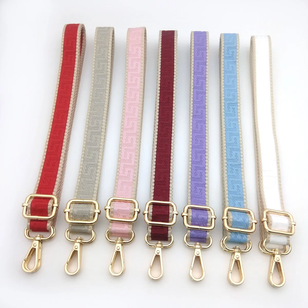 Fashion Casual Solid Color Narrow Adjustment Replacement Strap Bag Accessories