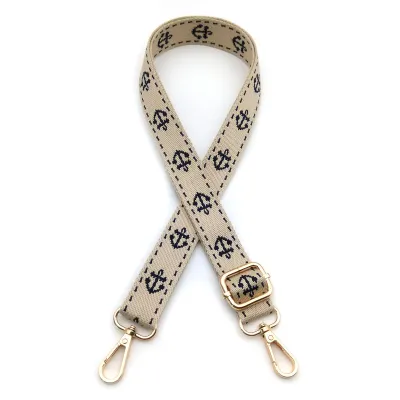 Fashion Ethnic Multicolor Jacquard Strap Bag Accessories