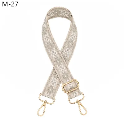 Fashion Casual Jacquard Adjustable Long Strap Bag Accessories