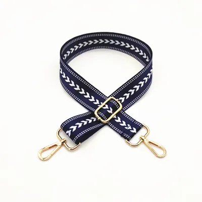 Fashion Casual Jacquard Adjustable Replacement Long Strap Bag Accessories