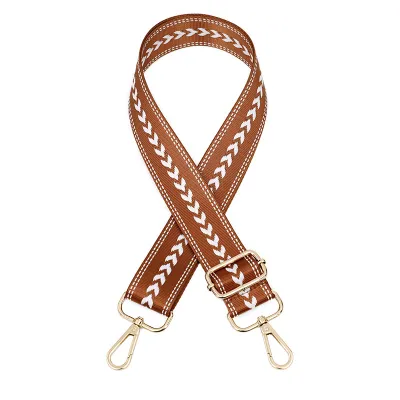 Fashion Casual Jacquard Adjustable Replacement Long Strap Bag Accessories