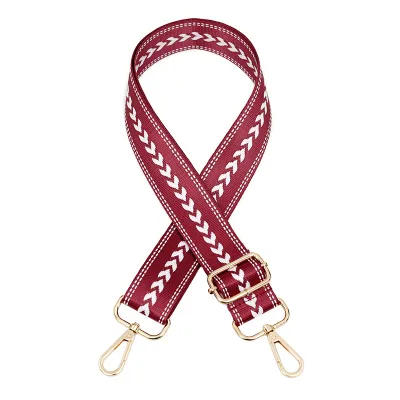 Fashion Casual Jacquard Adjustable Replacement Long Strap Bag Accessories