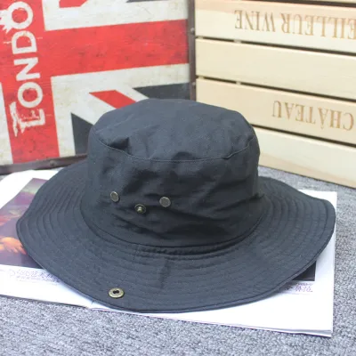 Men's Fashion Casual Solid Color Outdoor Bucket Hat