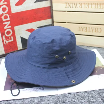 Men's Fashion Casual Solid Color Outdoor Bucket Hat