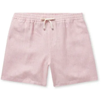 Men's Quick-Drying Casual Solid Color Beach Shorts with Printing