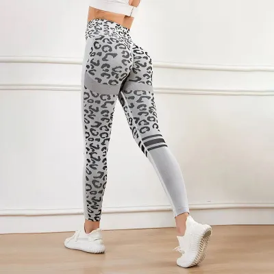 Women Fashion Sexy Printed Quick-Drying Yoga Sports Leggings