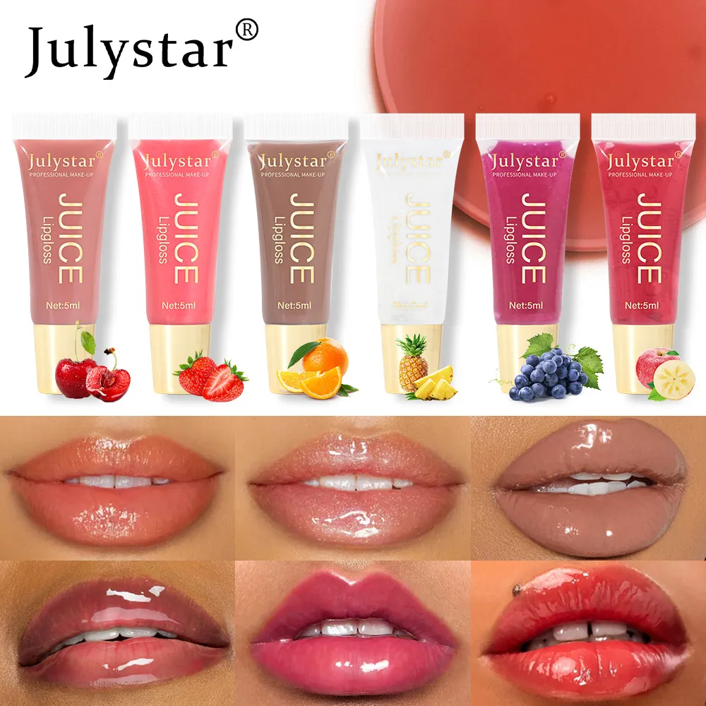 Fashion Natural Long-Lasting Moisturizing Mirror Fruit Lip Oil