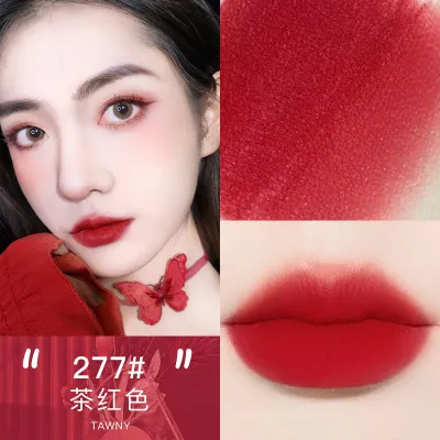 Novo Jelly Canned Matte Fog Face Lip Mud Lipstick Velvet Waterproof Easy Color Enhance