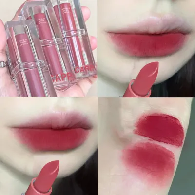 Cappuvini Kapao Winnie Matte Non-Stick Non-Fading Waterproof Velvet Lipstick