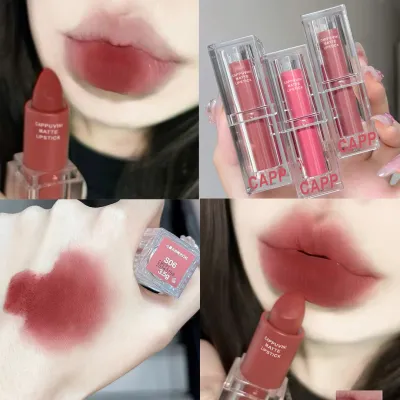 Cappuvini Kapao Winnie Matte Non-Stick Non-Fading Waterproof Velvet Lipstick