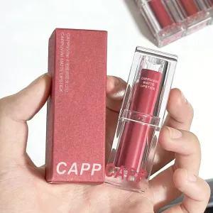 Cappuvini Kapao Winnie Matte Non-Stick Non-Fading Waterproof Velvet Lipstick