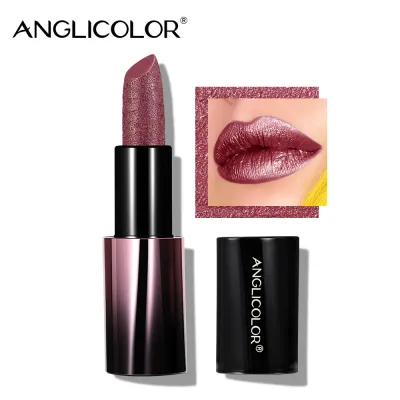 Fashion Magnetic Metal Pearlescent Moisturizing Waterproof Lipstick