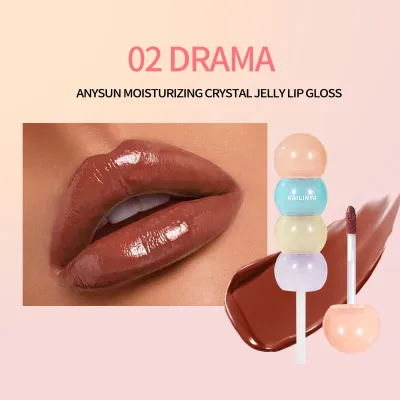 Fashion Highlighter Moisturizing Water-Glow Mirror Lip Gloss