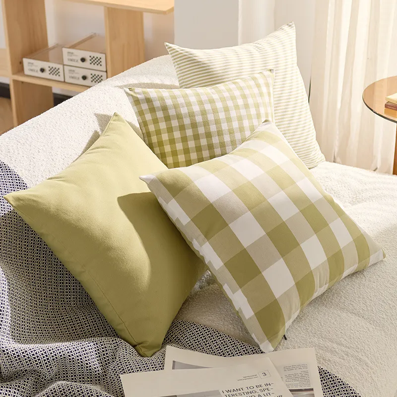 Fashion Modern Stripe PP Cotton Cushion Cover