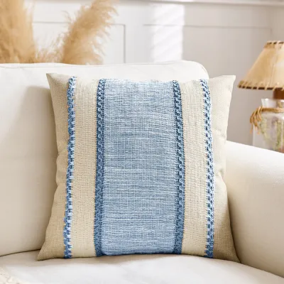 Fashion Boho Line Sofa Cushion Pillow Case with PP Cotton Filler
