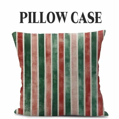 Modern Minimalist Linen Stripe Pillowcase 45x45cm