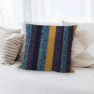 Modern Minimalist Linen Stripe Pillowcase 45x45cm