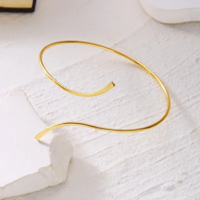 Women Geometric Linear Curved Beach Anklet
