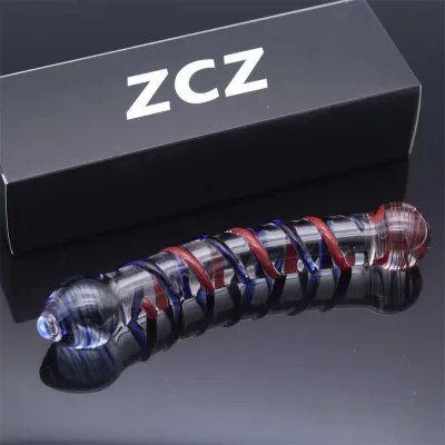 Glass Simulation Massage Stick Sex Toy