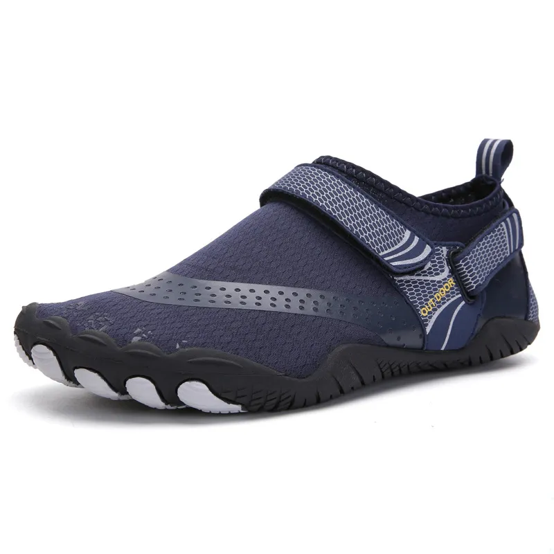 Kids Boys Girls Fashion Non-Slip Wear-Resistant Soft-Soled Quick-Drying Velcro Beach Wading Shoes