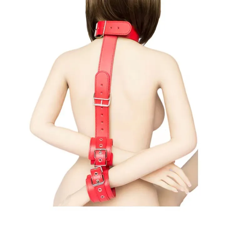 Sexy Leather Bound BDSM Lingerie Accessories