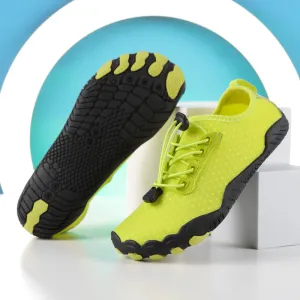 Kids Boys Girls Fashion Casual Drawstring Outdoor Non-Slip Wear-Resistant Quick-Drying Beach Wading Shoes