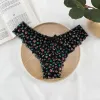 Black Tiny Flower