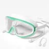 Goggles Green White Transparent (Boxed) Nose Clip
