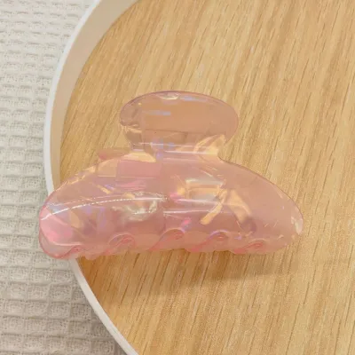 Women Fashion Multi Color Acrylic Grab Clip