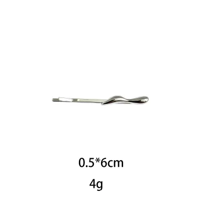 Women's Fashion Irregular Zinc Alloy Hair Clip for Bangs
