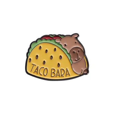 Fashion Creative Cartoon Cute Capibala Series Brooch Pin
