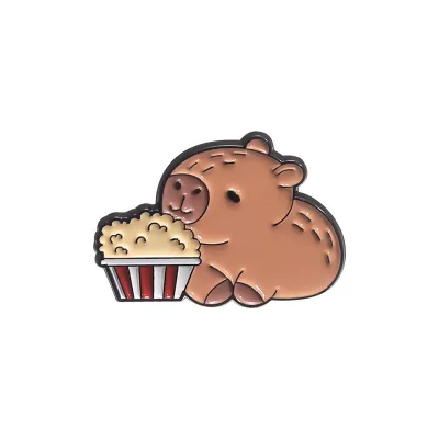 Fashion Creative Cartoon Cute Capibala Series Brooch Pin