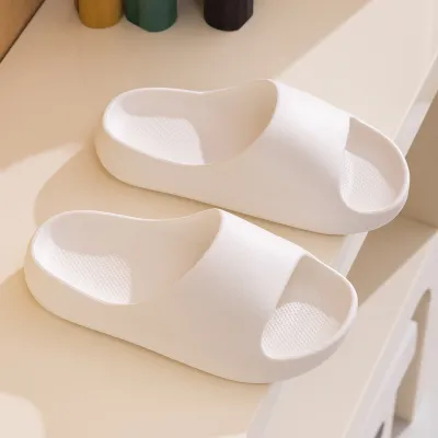 Kids Boys Girls Fashion Summer Solid Color Thickened Dual-Use EVA Slippers