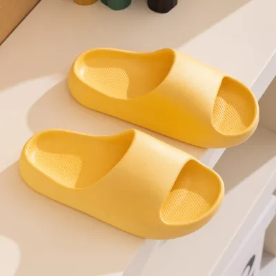 Kids Boys Girls Fashion Summer Solid Color Thickened Dual-Use EVA Slippers