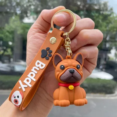 Fashion Creative Cute Dog Pendant Bag Keychain