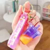 Letter Small Milk Flat-Purple